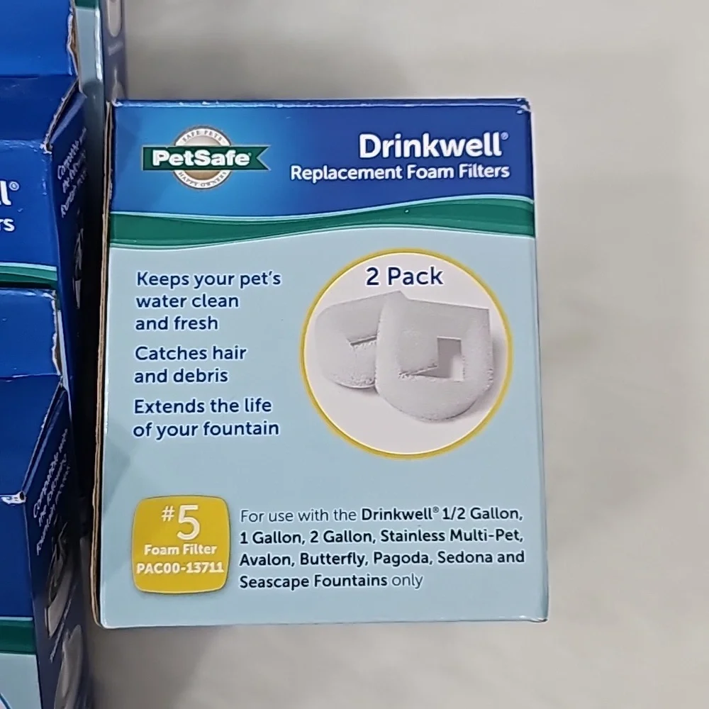 Petsafe Drinkwell Replacement Carbon Filters & Replacement Foam filters